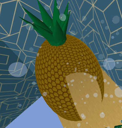 Screencapture of our pineapple cave