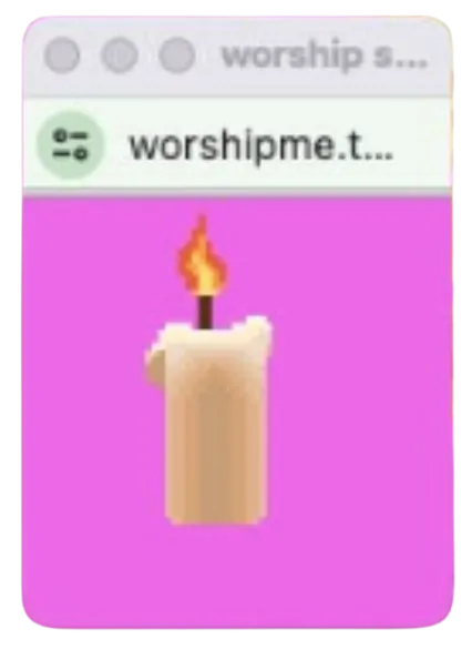 Worship Me: A Shareable Digital Shrine